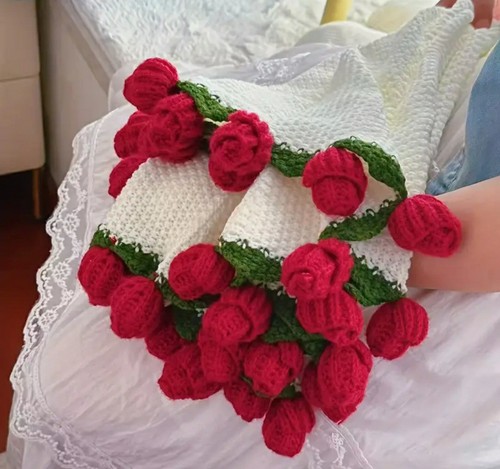 Bouquet coperta rosa rossa