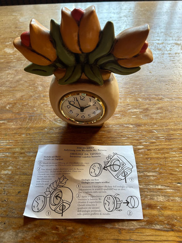 Orologio tavolo della thun - orologio, da