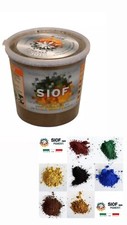 PIGMENTI COLORANTI "SIOF" IN POLVERE - GR. 500 COLORE per cemento calce e legno