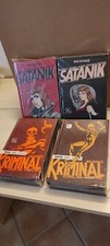 SATANIK - KRIMINAL - QUATTRO VOLUMI - CARTONATI MONDADORI COMICS - PARI AL NUOVO