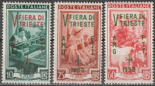 Trieste zona 1953 - zona, fiera