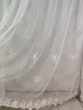 tende a metro tulle ricamato