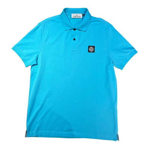 Stone island polo casual - island, blu