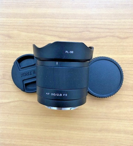 Viltrox 20mm 8 wide - 20mm, f/2.8