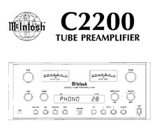 McIntosh C2200 Schematic