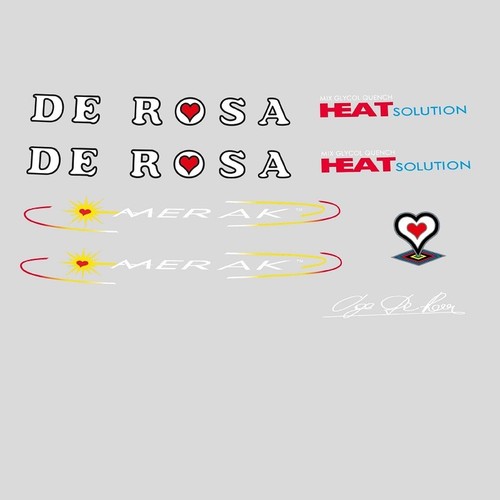 Decalcomanie adesivi rosa - adesivi, de