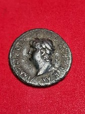 MONETA ROMANA IMPERIALE ANTICA RARA - ASSE DI NERONE
