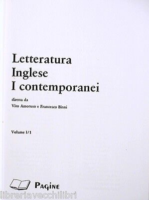 Letteratura inglese vol - letteratura,