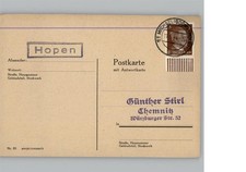 50324044 - 2220 Hopen timbro postale terrestre Dithmarschen LKR
