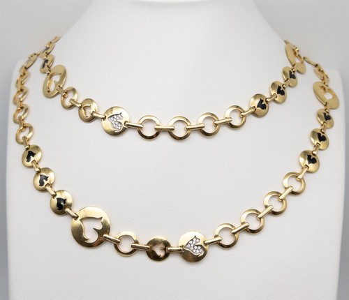Collana oro giallo - kt, 36"