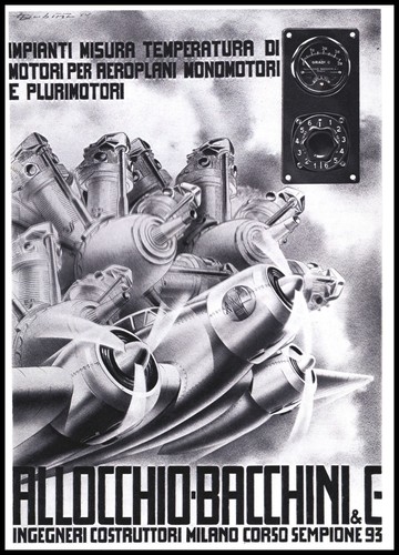 Pubblicita 1937 allocchio e - 1937,