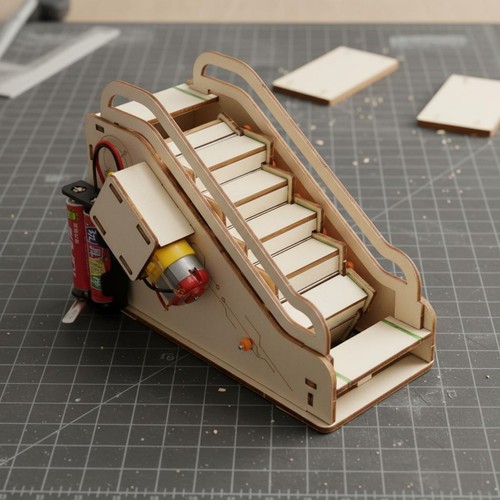 Scala mobile elettrica - elettrica, stem