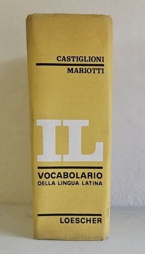 Loescher vocabolario della - loescher,