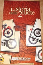 "LA STORIA DELLE 2 RUOTE" SU 8 SCHEDE TELEFONICHE IN FOLDER