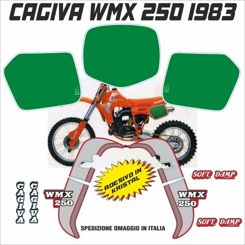 Adesivi kristal cagiva 250 - adesivi,