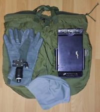 AERONAUTICA AVIAZIONE LOTTO USAAF ACCESSORI PORTA CASCO CONNETTORE SOTTOCUFFIA