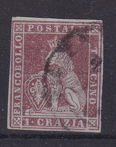 Toscana 1851 crazia - toscana, 4e
