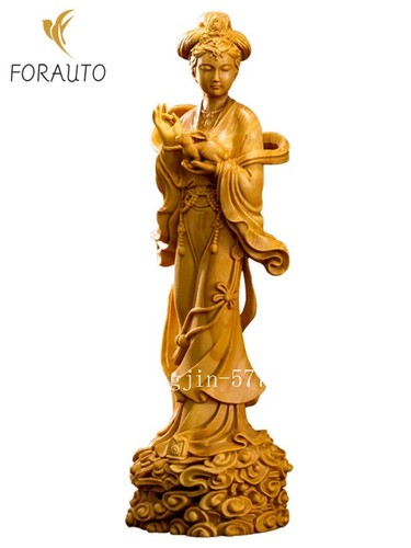 Statua figura chang - figura, legno