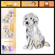 Statuina in cristallo cane