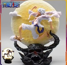 ✅ One Piece 14 cm – Luffy Gear 5 Nika con Luce LED | Action Figure ✅