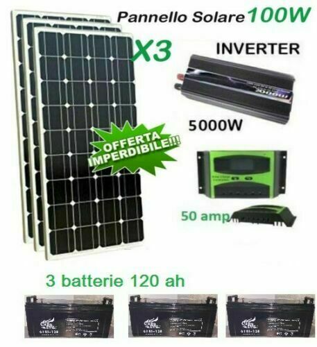 Kit fotovoltaico 3kw - kit,