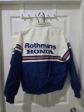 Giacca da corsa vintage Honda Rothmans racing anni 80 oggetto super raro 