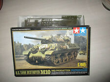 KIT MONTAGGIO U.S. TANK DESTROYER M10 TAMIYA SCALA 1:48