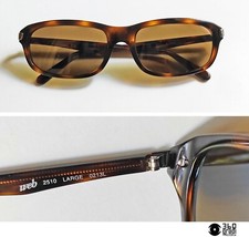 Web 2510 large 0213L occhiali da sole in acetato marrone nuovi (Medium)