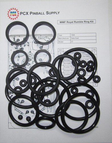 Kit anello gomma base - , flipper