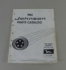Catalogo Parti OMC Johnson Fuoribordo 5-1 / 2 CV Modelli Anno 1964