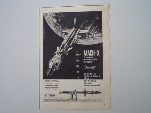 Advertising pubblicità 1964 - advertising,
