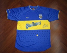 MAGLIA BOCA JUNIORS RIQUELME PALERMO 2000 camiseta jersey maillot trikot shirt