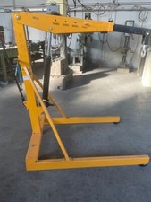 Gru idraulica per pallet smontabile con pompa effetto semplice