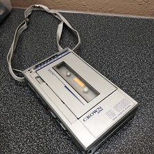 Radio stereo mobile vintage CROWN lettore cassette CH-20 testato funzionante