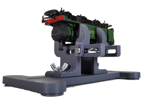 Model railway loco servicing - model,