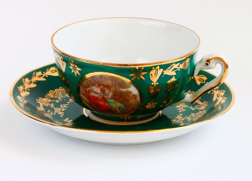 Alte porzellan kaffeetasse - alte,