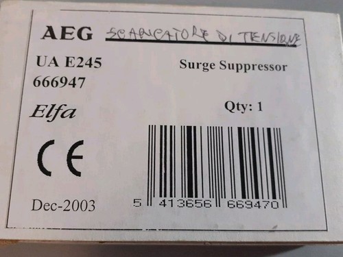 Aeg scaricatore tensione - di, ua