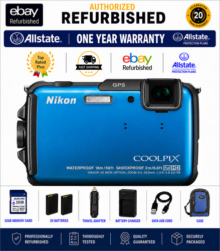 Nikon coolpix aw110 fotocamera - nikon,