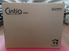 Wacom Cintiq 22HD DTK-2200/K Display a penna con penna, supporto e accessori usato
