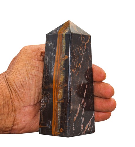 Occhio tigre dorato 120mm - di,