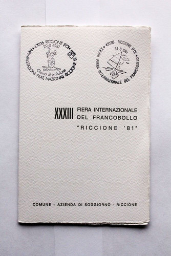 Cartolina commemorativa xxxiii - cartolina,