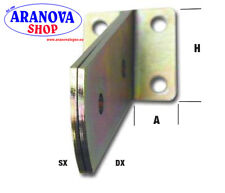 Staffa piastra inclinata 25°