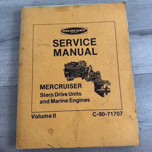 Vintage mercruiser service - vintage,