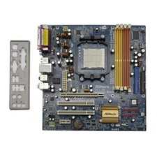Scheda Madre Asrock Am2 Am2+ Am3 Micro-atx Matx 4 X Ddr2 Lpt Db25 Ricondizionato