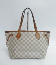 Autentica borsa a mano Louis Vuitton Damier Azur Neverfull PM F#47291