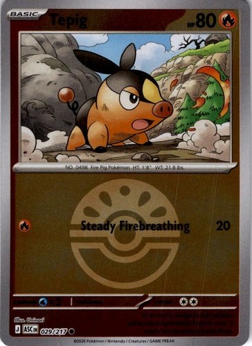Tepig ascesed - tepig, ball):