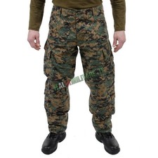 Pantaloni militari 100 cotone - militari,