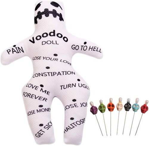 Bambola voodoo pollici - 9, con