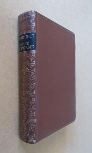 Giosue carducci tutte le - carducci,