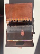 PORTA AGENDA THE BRIDGE IN PELLE MARRONE 